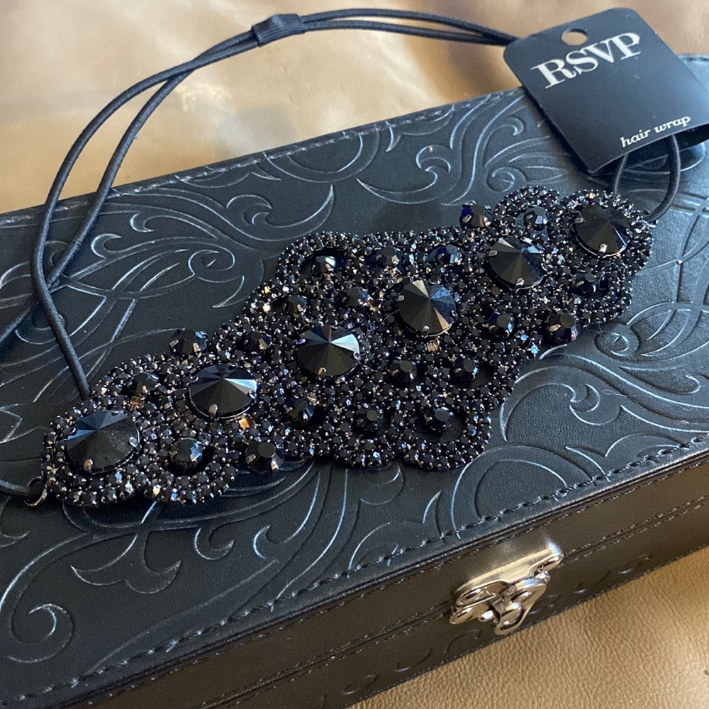 Black Glam hair band
